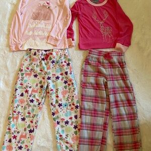 Eddie Bauer Kids Pajama Set - Pink and Red